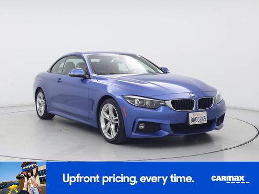 Blue 2018 BMW 430 I