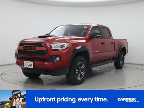 Red 2017 Toyota Tacoma TRD Sport