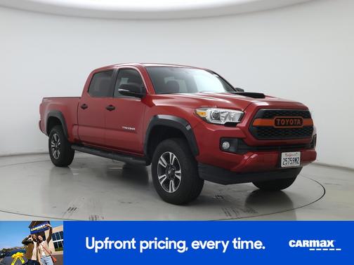 Red 2017 Toyota Tacoma TRD Sport