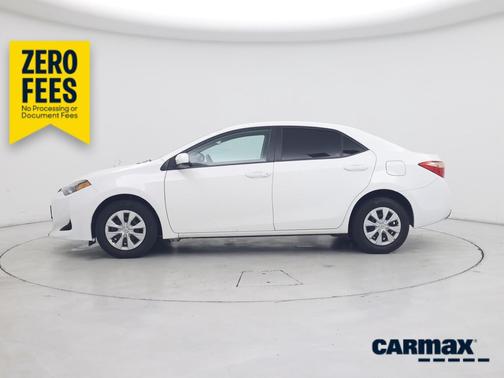 White 2017 Toyota Corolla L