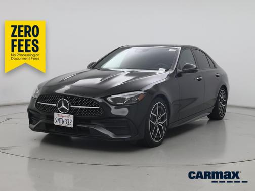 Black 2023 Mercedes-Benz C-Class