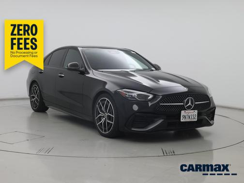 Black 2023 Mercedes-Benz C-Class