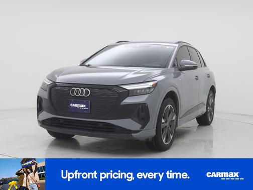 Gray 2024 Audi Q4 e-tron Premium Plus