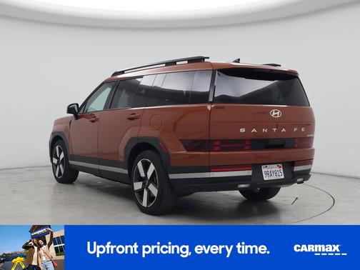 Orange 2025 Hyundai SANTA FE HEV Limited