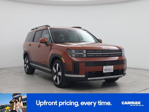 Orange 2025 Hyundai SANTA FE HEV Limited