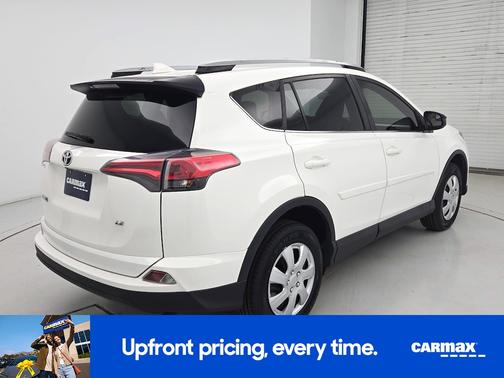 White 2018 Toyota RAV4 LE
