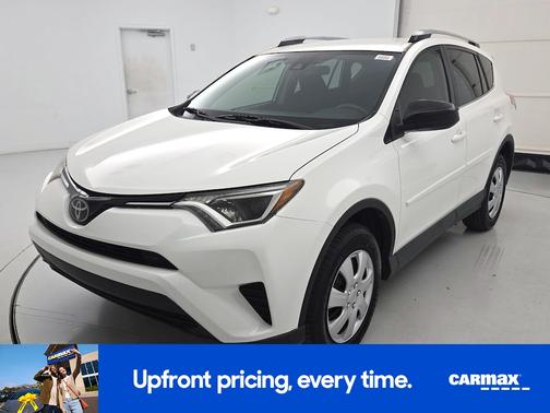 White 2018 Toyota RAV4 LE