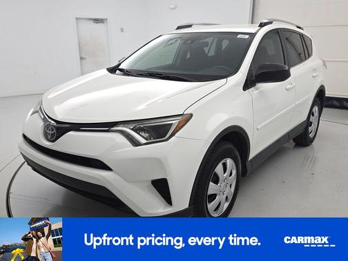 White 2018 Toyota RAV4 LE