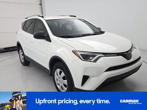 White 2018 Toyota RAV4 LE