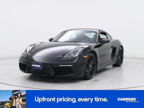 Black 2017 Porsche 718 Cayman