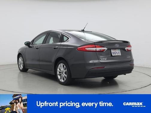 Gray 2019 Ford Fusion Energi Titanium