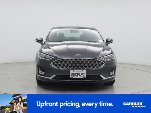 Gray 2019 Ford Fusion Energi Titanium