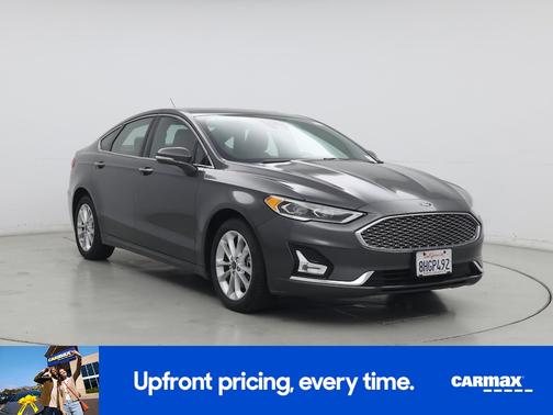 Gray 2019 Ford Fusion Energi Titanium