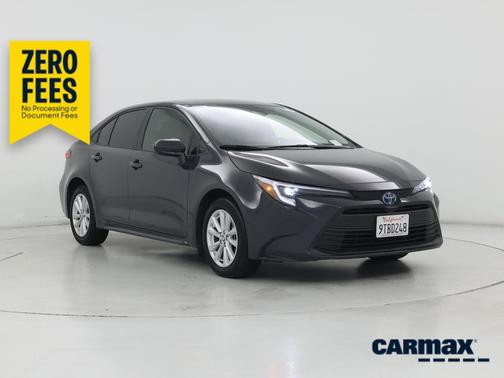 Gray 2025 Toyota Corolla Hybrid LE
