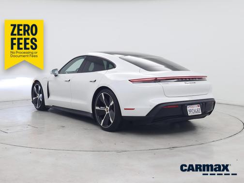 White 2021 Porsche Taycan 4S