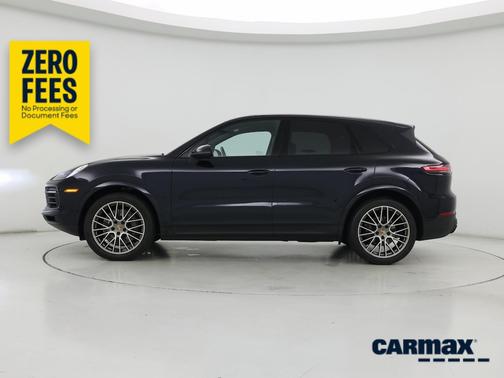 Black 2022 Porsche Cayenne S Platinum