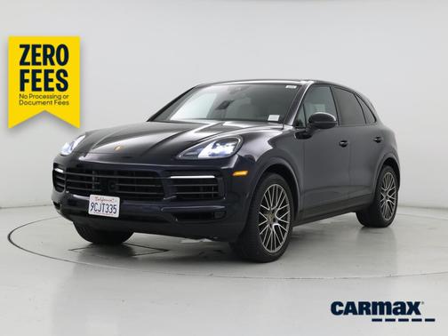 Black 2022 Porsche Cayenne S Platinum