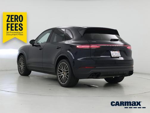Black 2022 Porsche Cayenne S Platinum