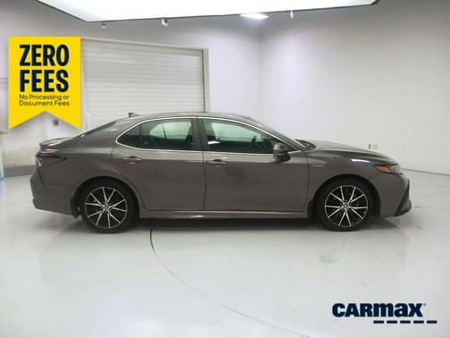 Gray 2021 Toyota Camry Hybrid SE