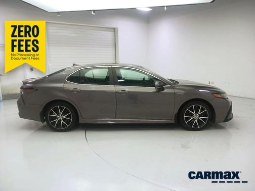 Gray 2021 Toyota Camry Hybrid SE