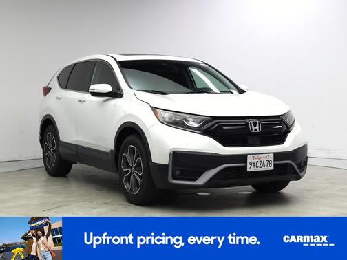 White 2020 Honda CR-V EX-L