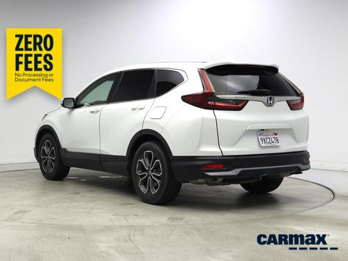 White 2020 Honda CR-V EX-L