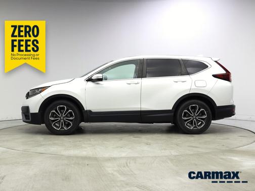 White 2020 Honda CR-V EX-L