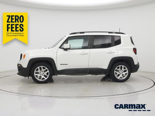 White 2018 Jeep Renegade Latitude