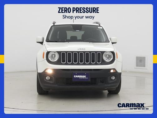 White 2018 Jeep Renegade Latitude