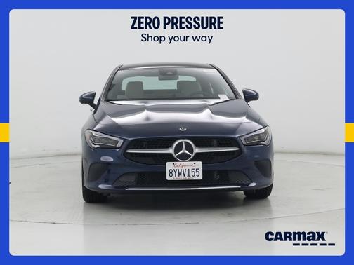 Blue 2022 Mercedes-Benz CLA 250