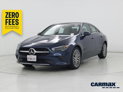 Blue 2022 Mercedes-Benz CLA 250