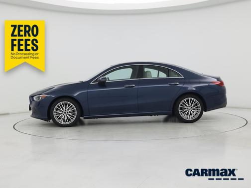 Blue 2022 Mercedes-Benz CLA 250
