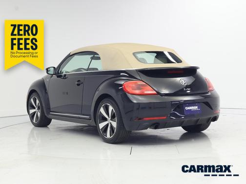 Black 2014 Volkswagen Beetle R-Line