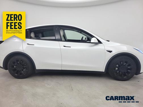 White 2021 Tesla Model Y Long Range