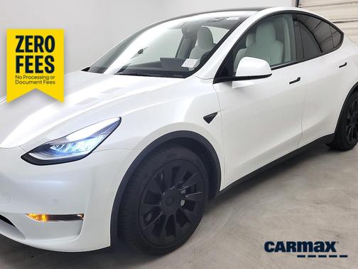 White 2021 Tesla Model Y Long Range