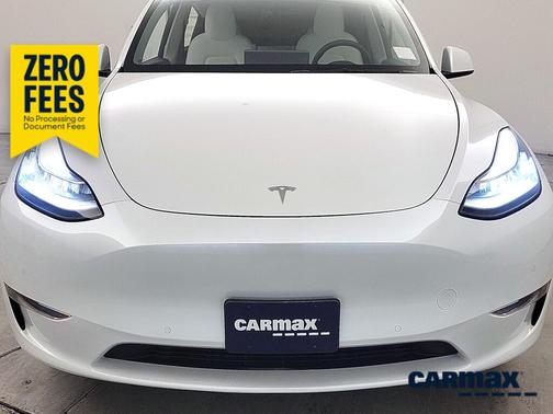 White 2021 Tesla Model Y Long Range