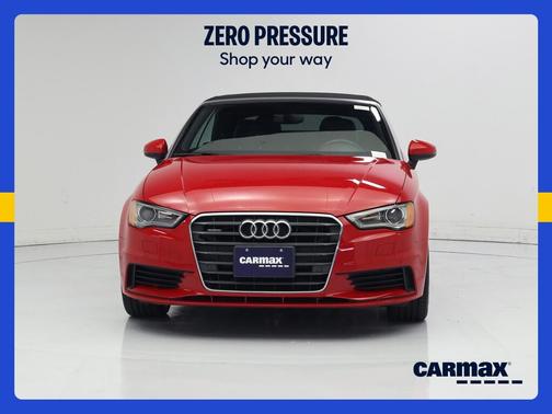 Red 2015 Audi A3 Premium Plus