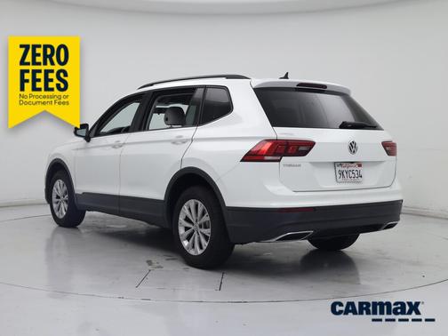 White 2020 Volkswagen Tiguan S