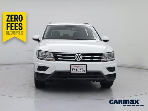 White 2020 Volkswagen Tiguan S