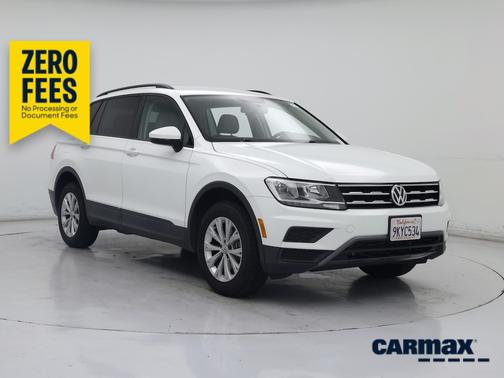 White 2020 Volkswagen Tiguan S