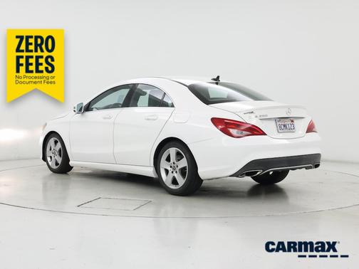 White 2018 Mercedes-Benz CLA 250
