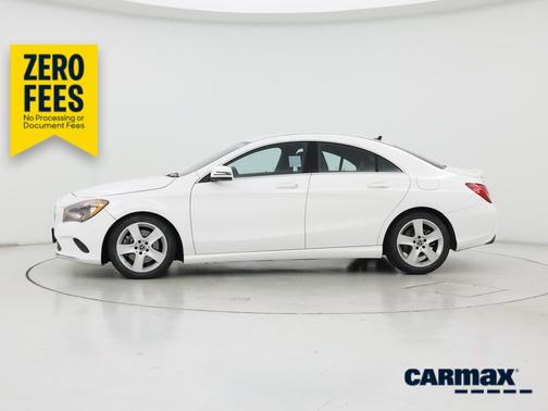 White 2018 Mercedes-Benz CLA 250