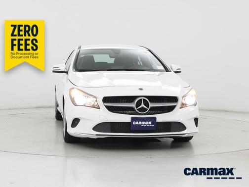 White 2018 Mercedes-Benz CLA 250