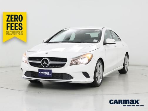 White 2018 Mercedes-Benz CLA 250