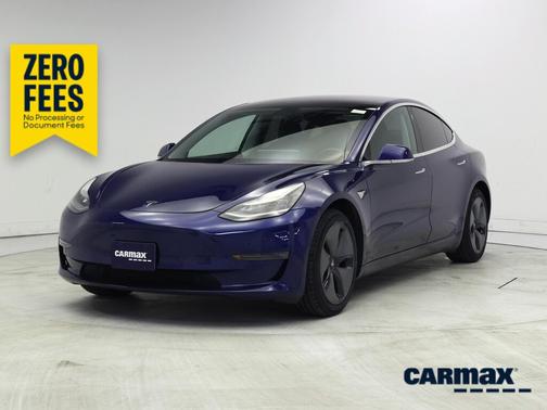 Blue 2019 Tesla Model 3 Standard Range Plus