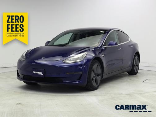 Blue 2019 Tesla Model 3 Standard Range Plus
