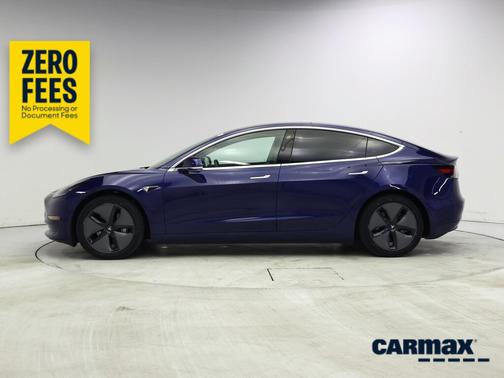 Blue 2019 Tesla Model 3 Standard Range Plus