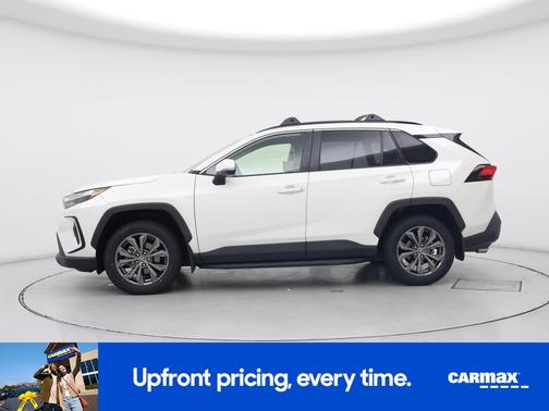 White 2022 Toyota RAV4 Hybrid XLE Premium