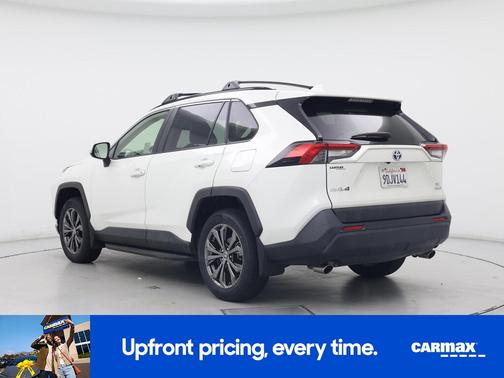 White 2022 Toyota RAV4 Hybrid XLE Premium