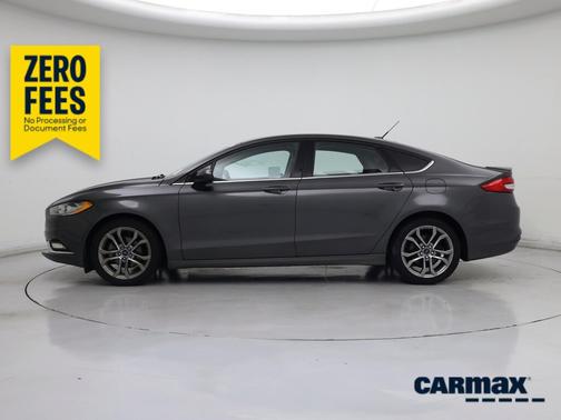 Gray 2017 Ford Fusion SE